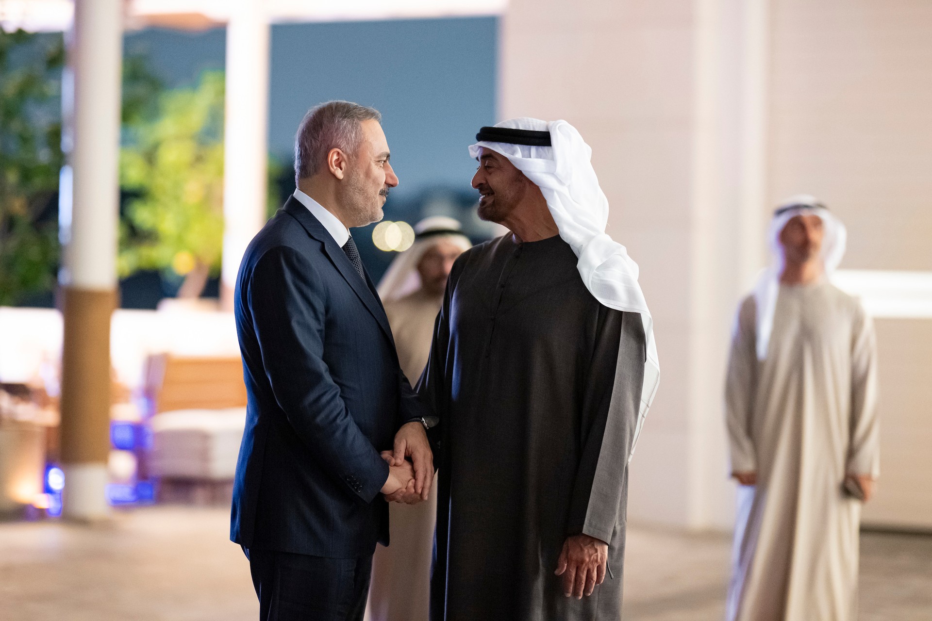 Turkish Foreign Minister Fidan meets UAE President, Security Chief in Abu Dhabi