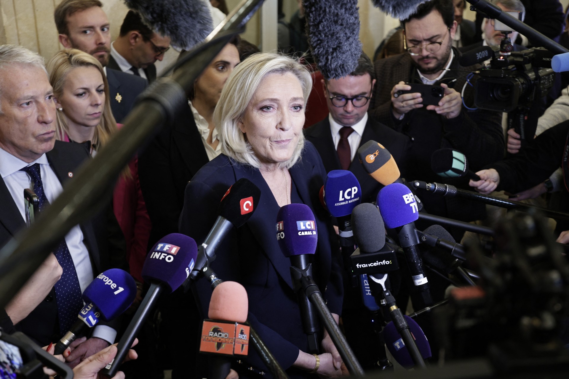 France's Marine Le Pen deemed guilty in EU funds misuse case
