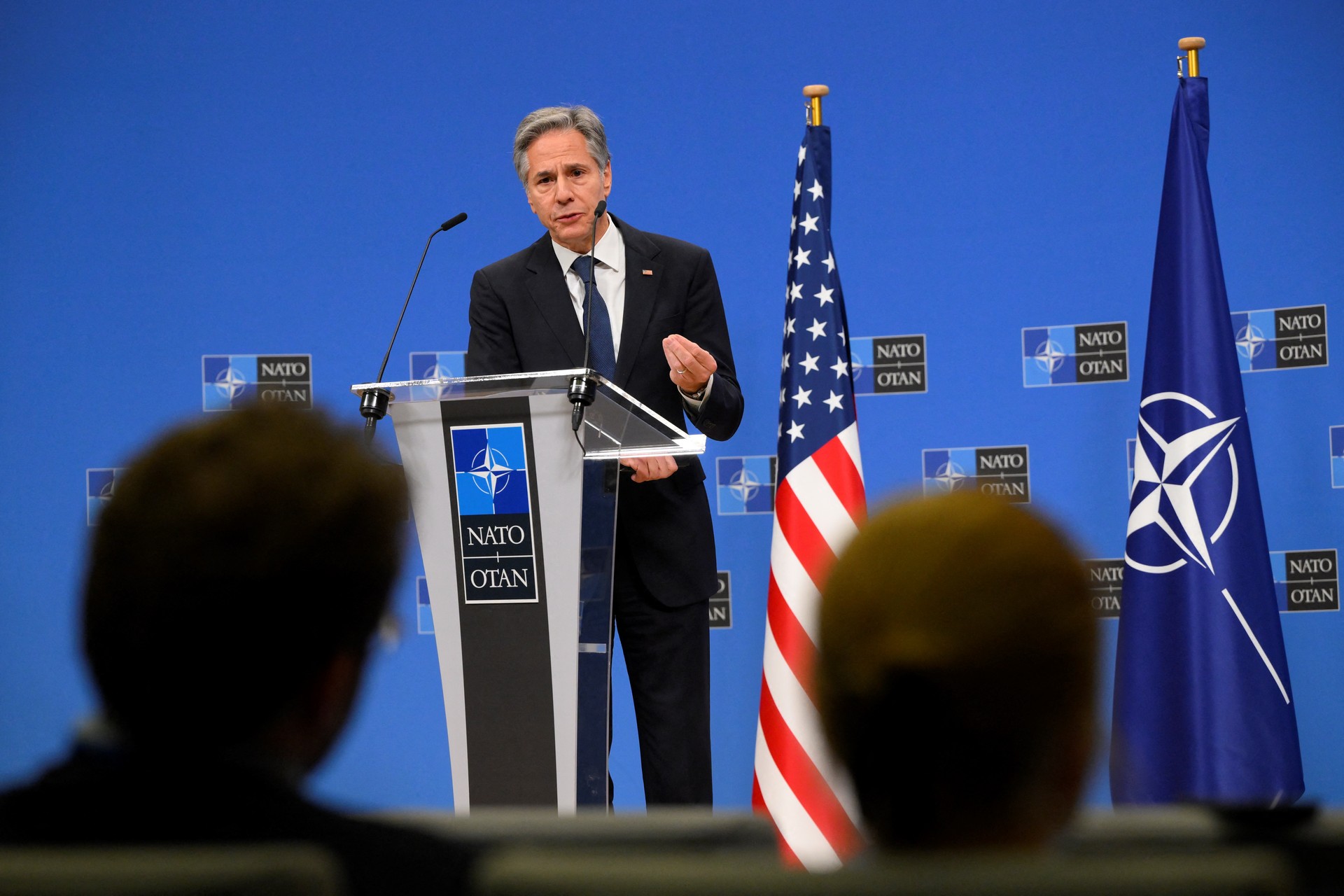 'Recent developments in Syria reveal Assad's allies are distracted,' Blinken says