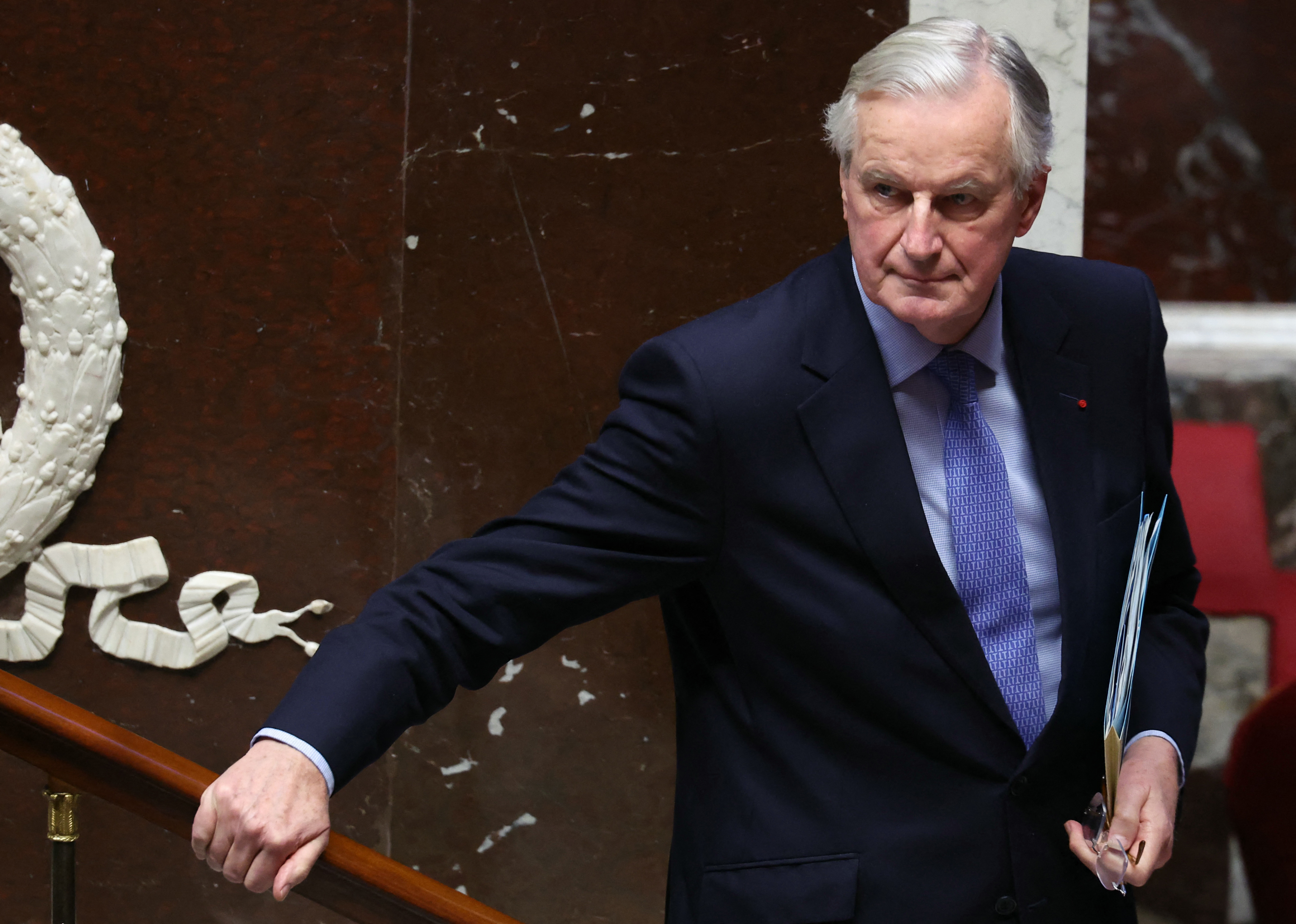 French lawmakers oust PM Barnier's government in historic no-confidence vote