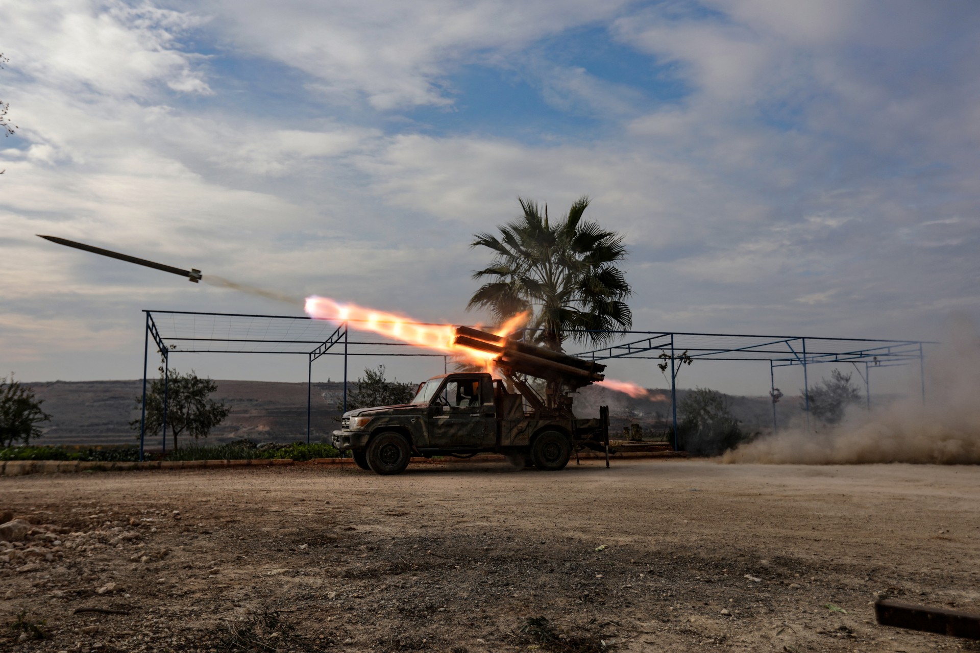 Israeli military targets Assad regime’s weapons sites as opposition nears Damascus