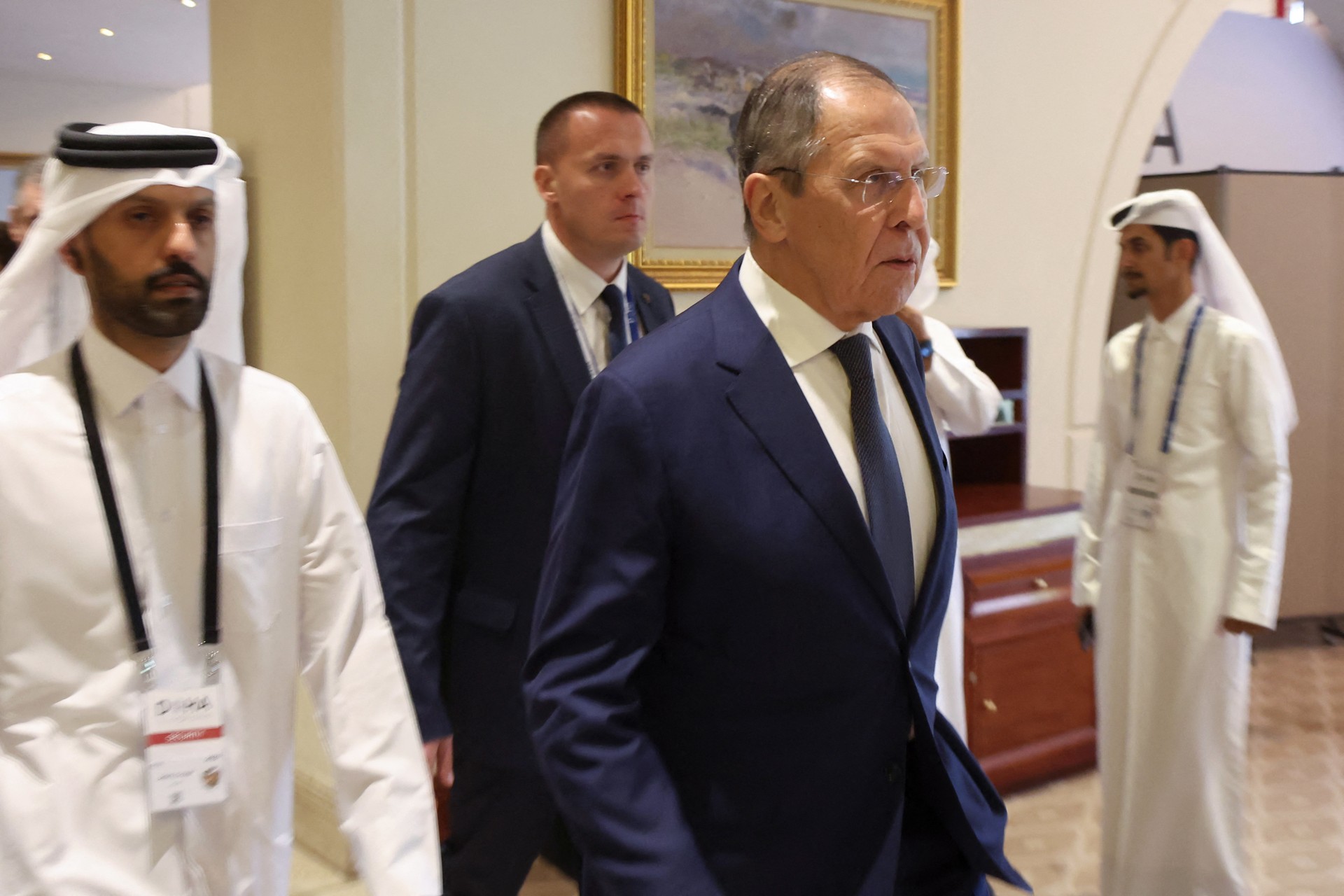 Russian FM reaffirms Moscow's commitment to Syria's sovereignty as Damascus falls