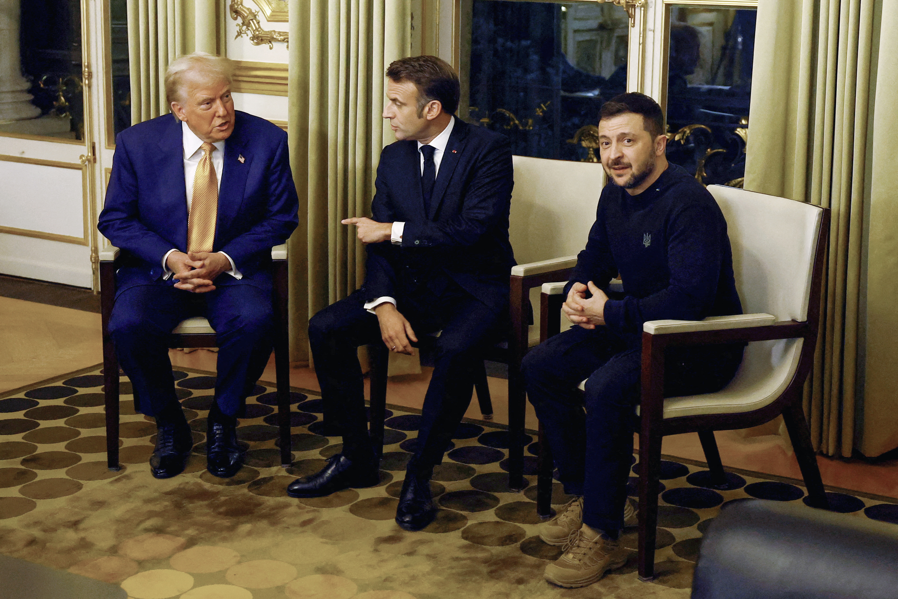 Trump says Zelenskyy keen for deal to end war with Russia after Paris meeting