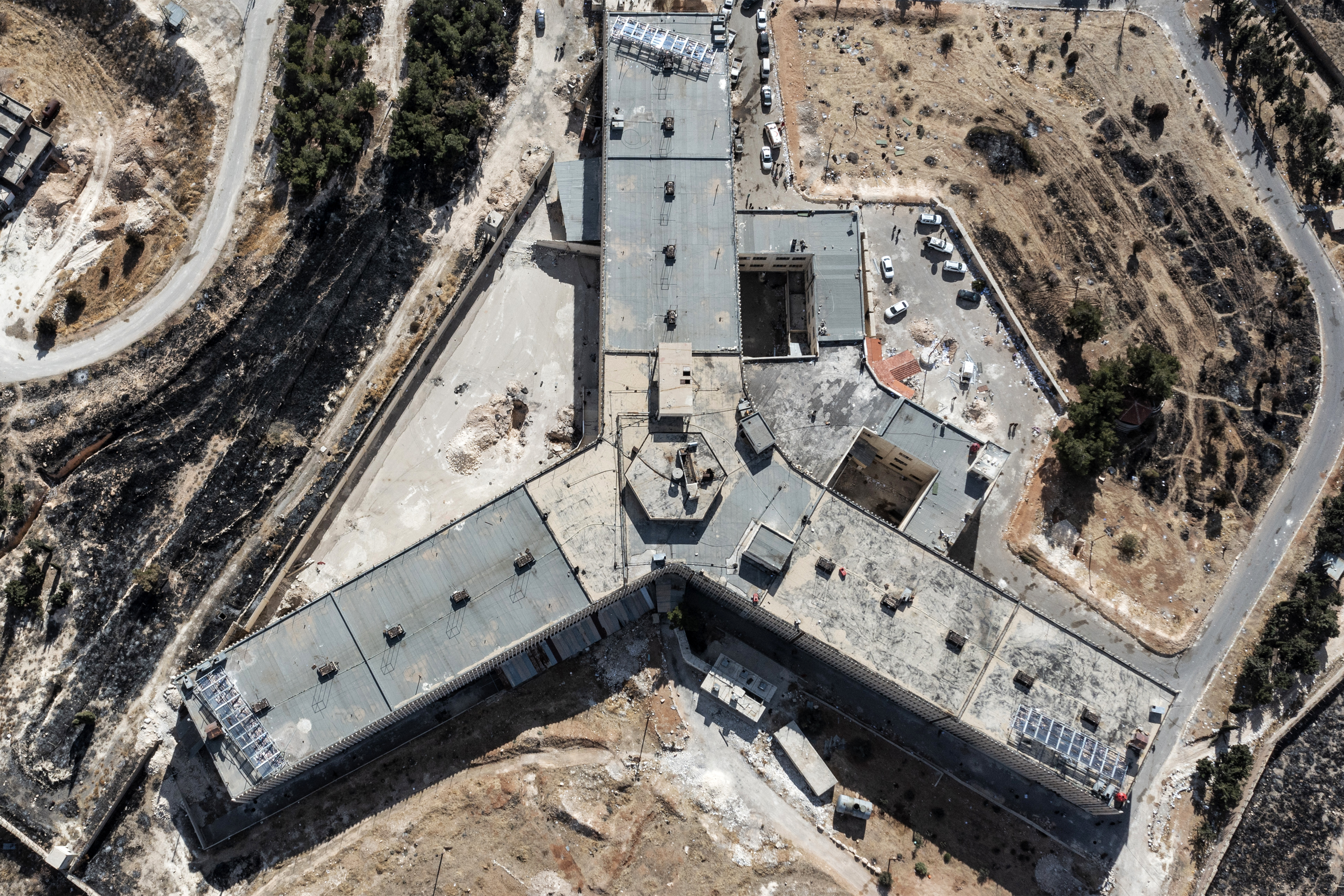 Turkish rescue workers end search for survivors at Syria's Saydnaya prison