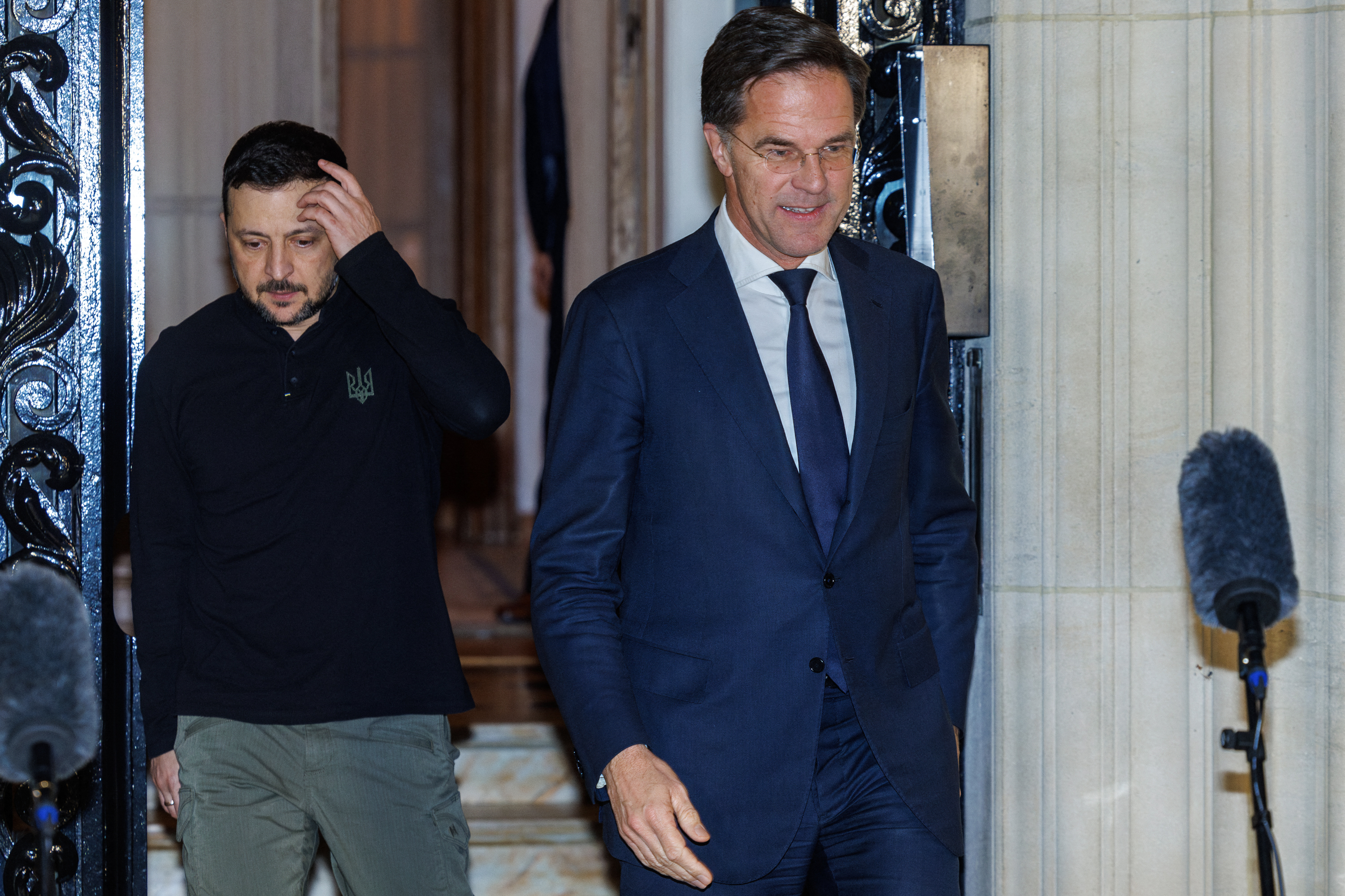 Rutte defends Scholz against Zelenskyy’s criticism over Ukraine missile aid