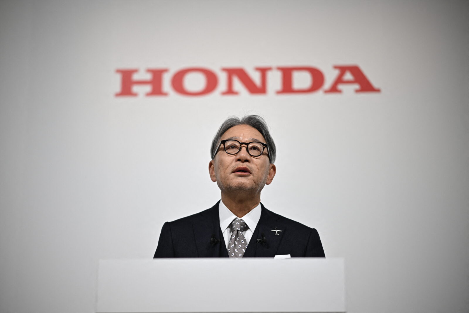 Honda CEO Toshihiro Mibe (AFP Photo)