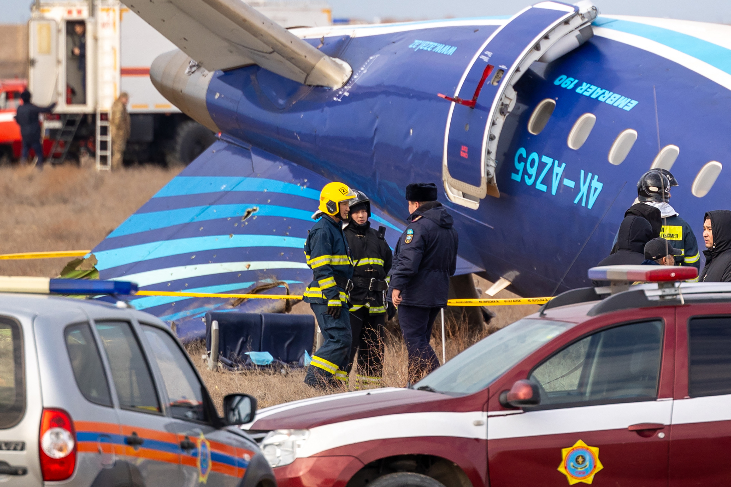 Azerbaijan Airlines flight recorders from Kazakhstan crash sent to Brazil for analysis