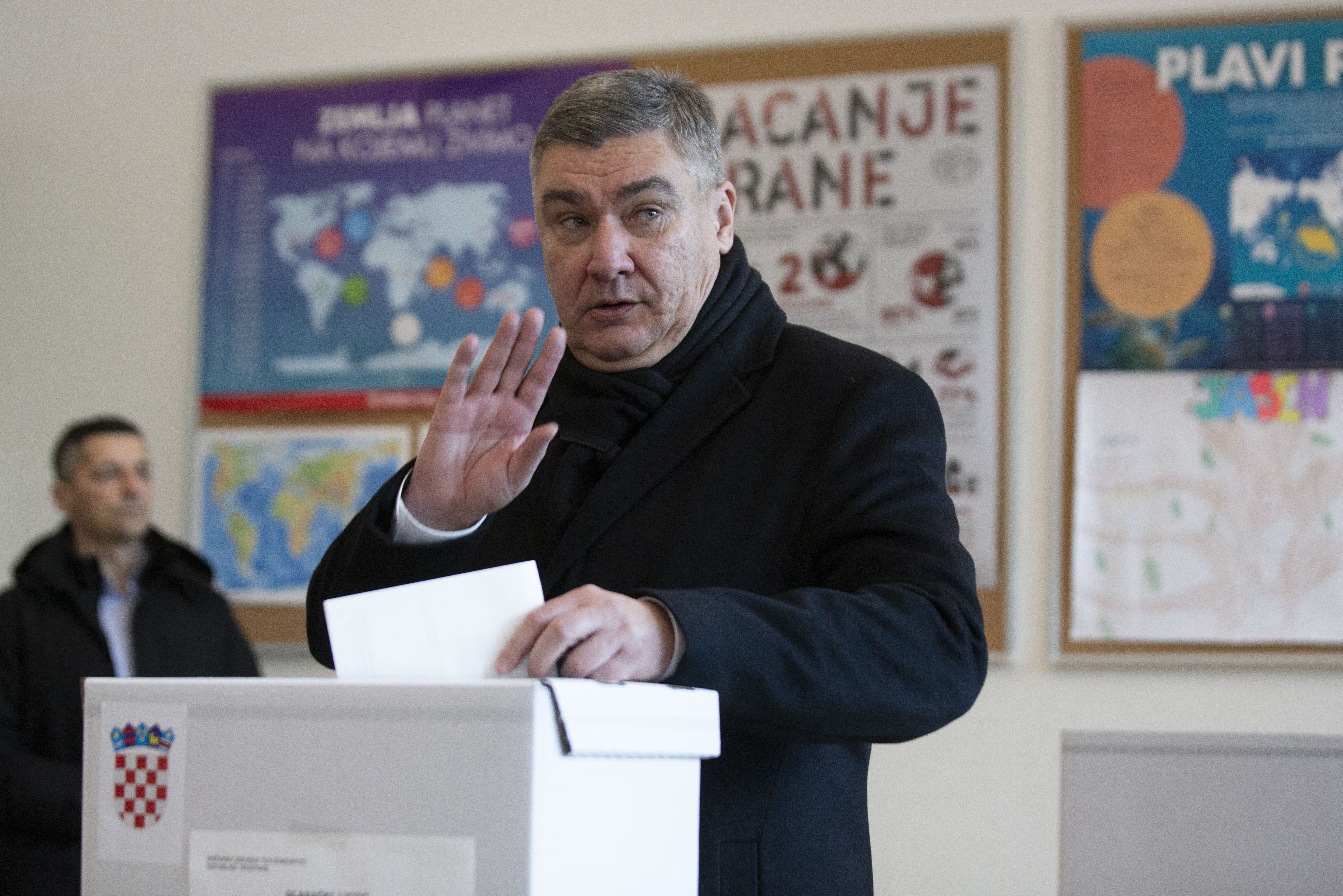 Croatia's President Zoran Milanovic wins election in first round: Exit polls