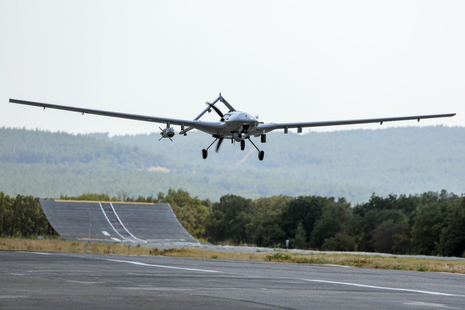 Photo shows Bayraktar TB2 UCAV, accessed on Dec. 10, 2024. (Baykar / Handout Photo)