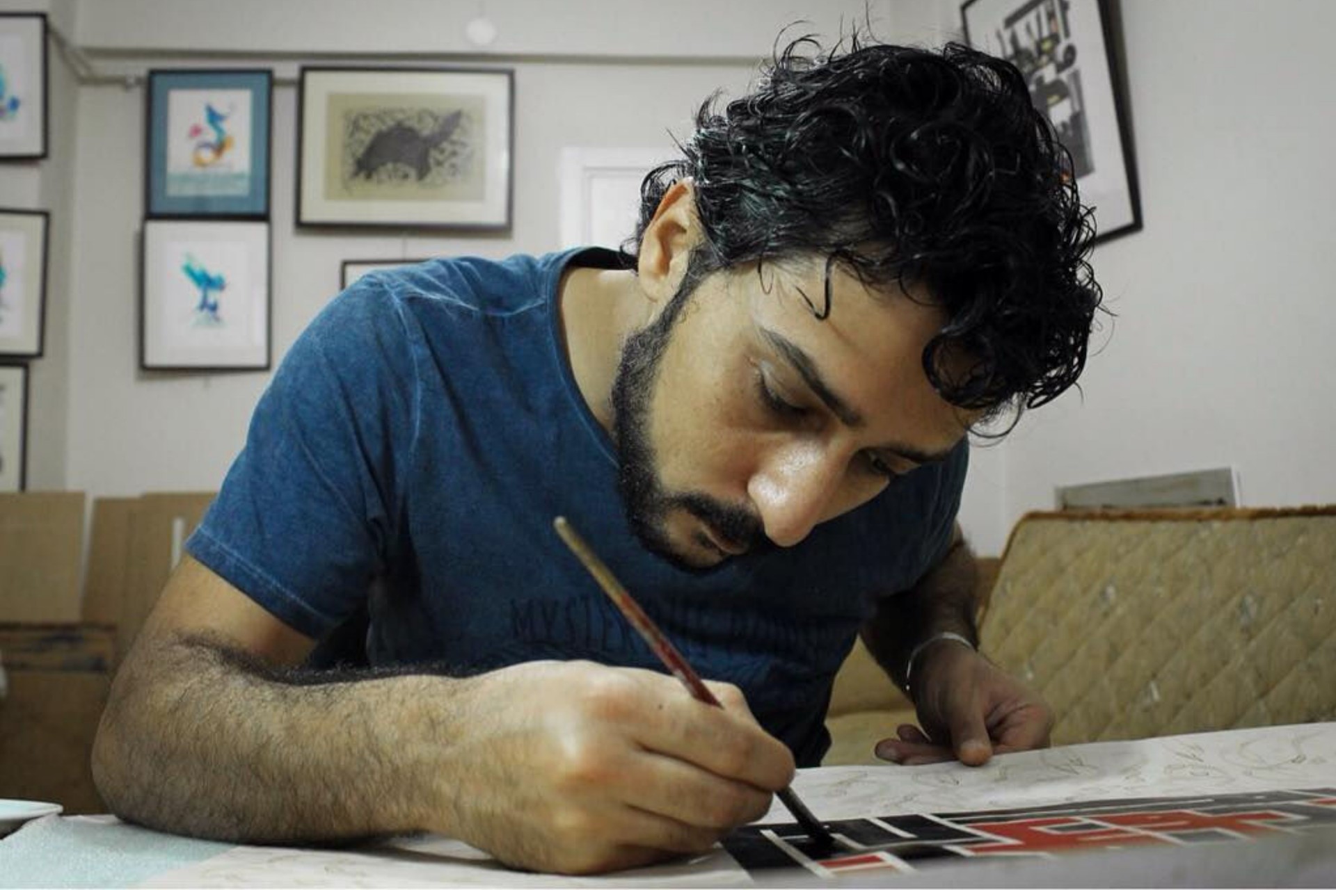 Ahmad Aldulli. (Photo via Türkiye Gazetesi)