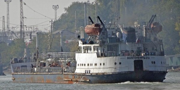The vessel Volgoneft 212 (Vesselfinder Photo) 