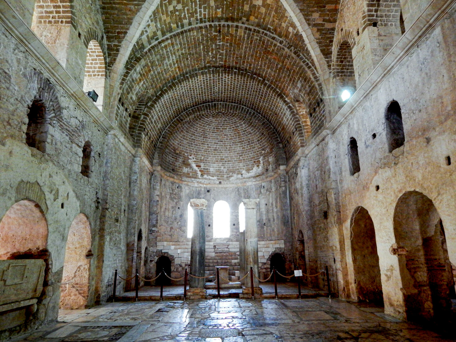 The Saint Nicholas Church in Demre, Antalya, Türkiye, August 7, 2015. (Photo via Wikimedia)