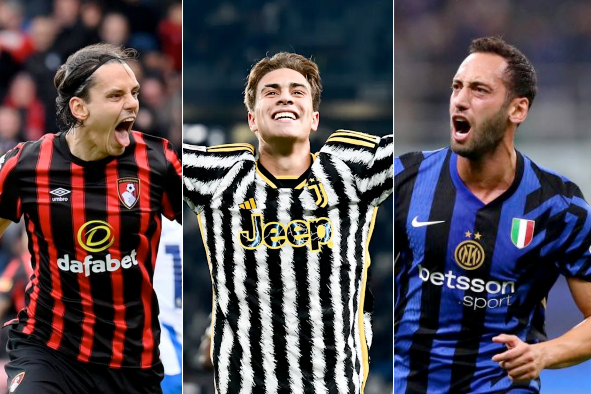 Turkish football stars Hakan Calhanoglu, Enes Unal, Kenan Yildiz dominate Europe