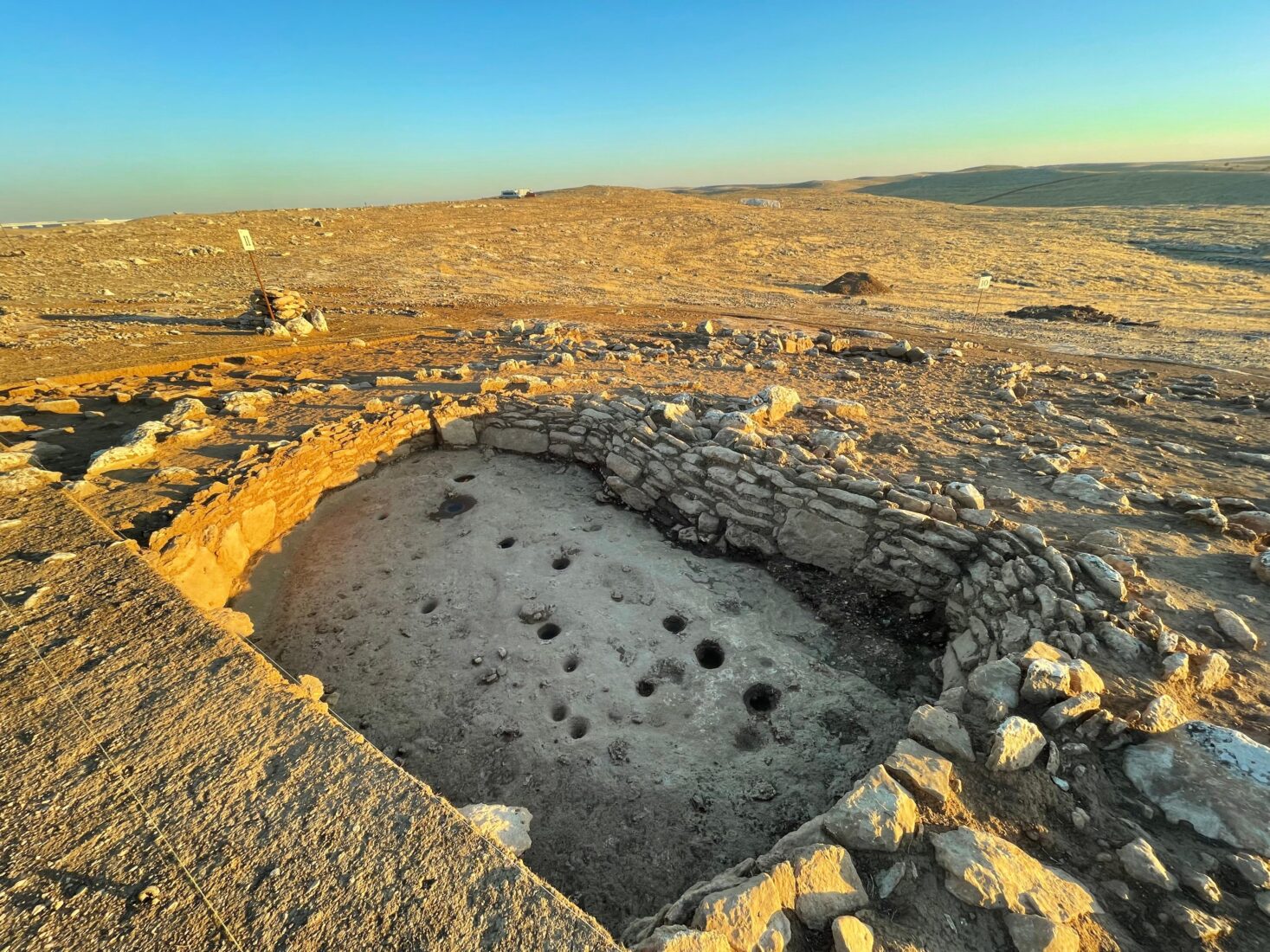 The structures at Cakmaktepe, Sanliurfa, Türkiye, Nov. 5, 2024. (Photo via Koray Erdogan/Türkiye Today)