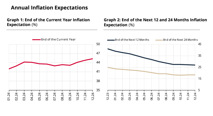 Chart: December Market Participants Survey, CBRT