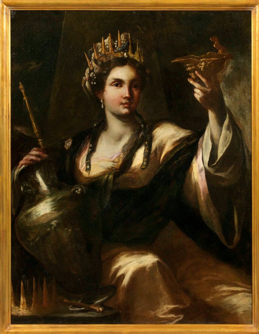 Warrior Queen Artemisia by Giovanni Antonio Burrini. (Photo via Meisterdrucke)