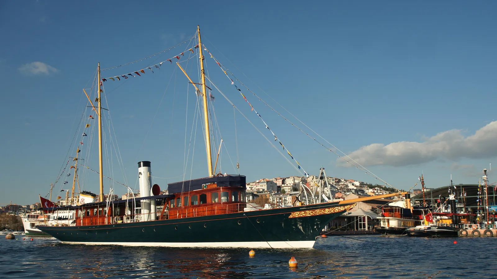 World's last US steam yacht Cangarda becomes museum treasure in Türkiye