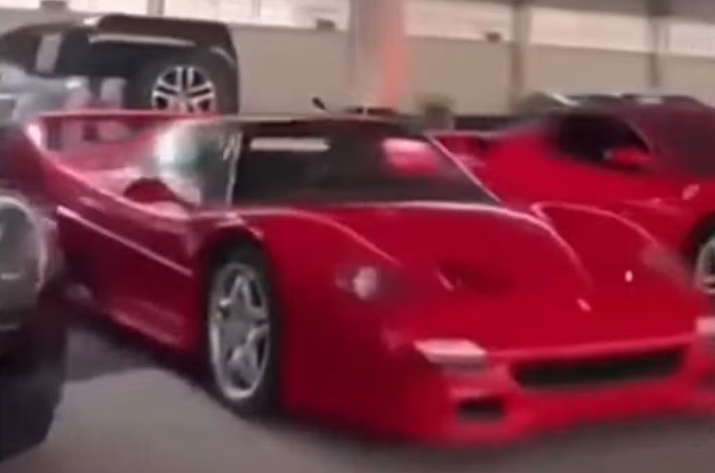 Al-Assad's $4.2 million Ferrari F50.