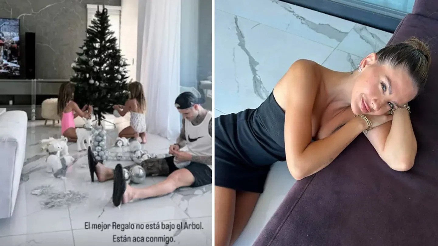 Speculations regarding an affair between Mauro Icardi and China Suarez increase as she seems to be spending time at his home during the holiday season, Argentina December 29, 2024. (Photo via Instagram)