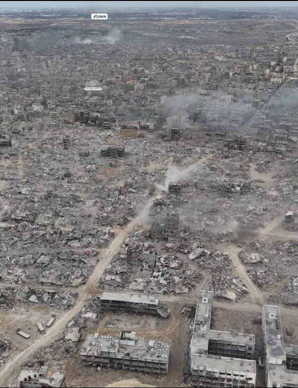 Jabalia refugee camp in Gaza turned into 