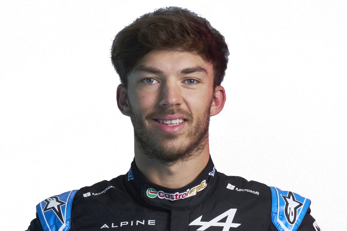 Alpine racer, Pierre Gasly