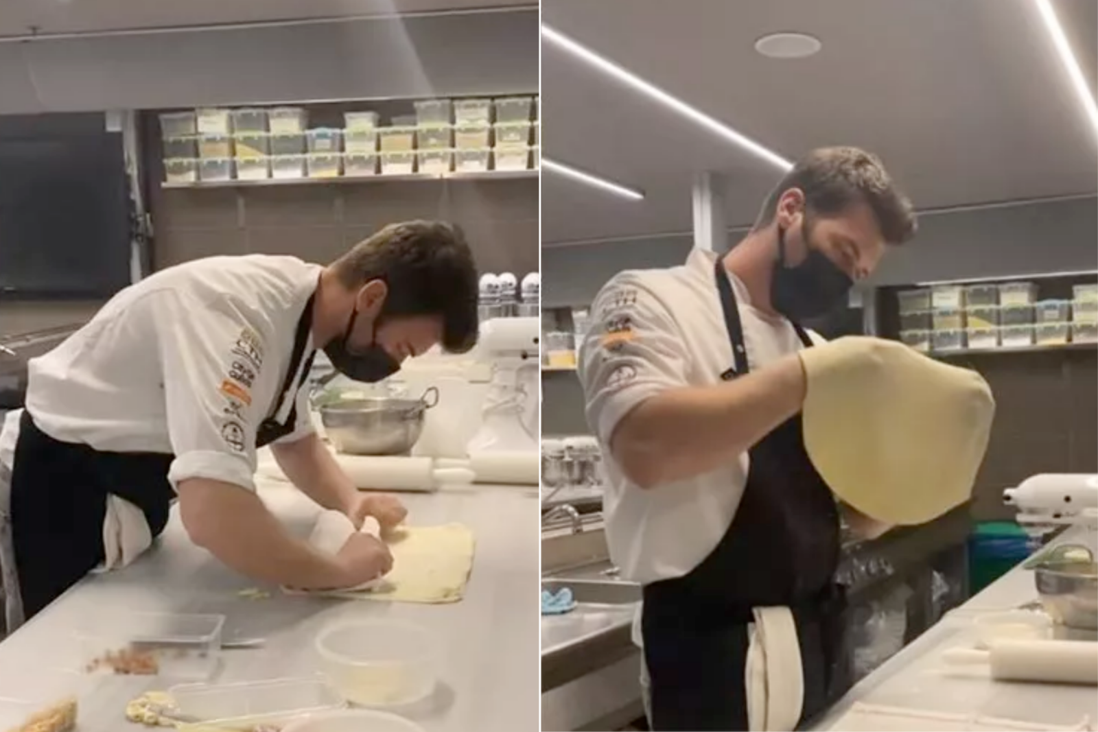 Kivanc Tatlitug begins a three-month program at Le Cordon Bleu London, conducted by experienced chefs, in United Kingdom, Dec. 10, 2024. (Photo via X)