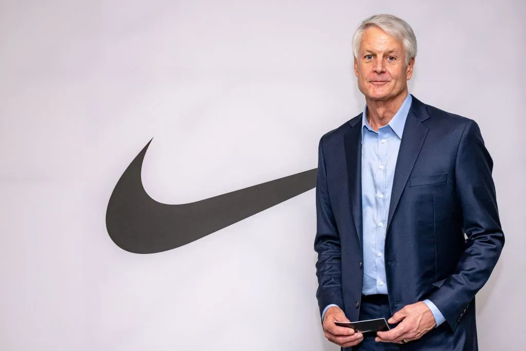 John Donahoe, former CEO of Nike. (AFP Photo)