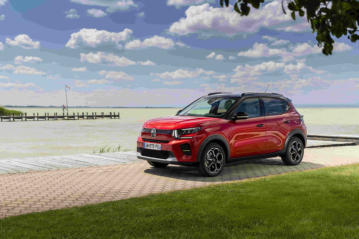Promotional photo shows a red Citroen C3 vehicle. (Photo via media.stellantis.com)