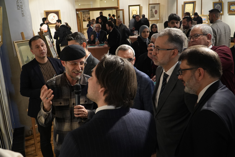 "Tradition to Future: Turkish Islamic Arts Exhibition" opened at the The Turkish-Islamic Union for Religious Affairs (DITIB) General Center in Cologne, Germany, January 24, 2025. (Photo via DITIB)