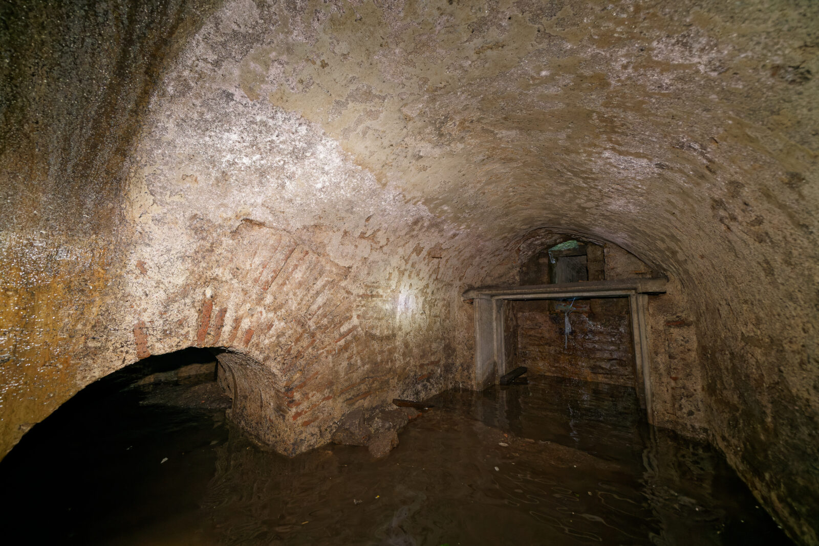 Underground structures beneath Hagia Sophia, Istanbul, Türkiye, Jan. 3, 2024. (AA Photo)