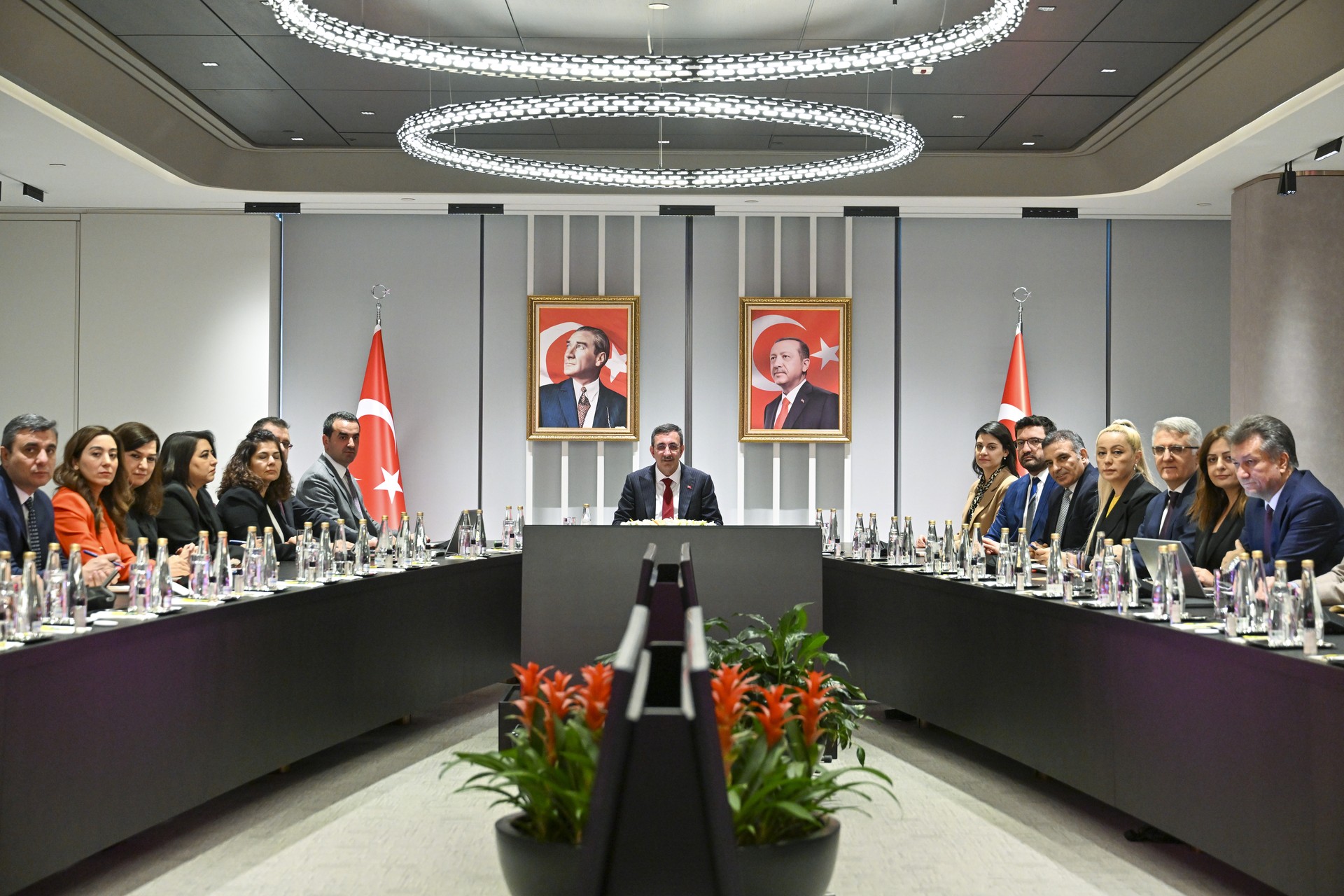 Türkiye's VP Yilmaz calls for lifting sanctions on Syria