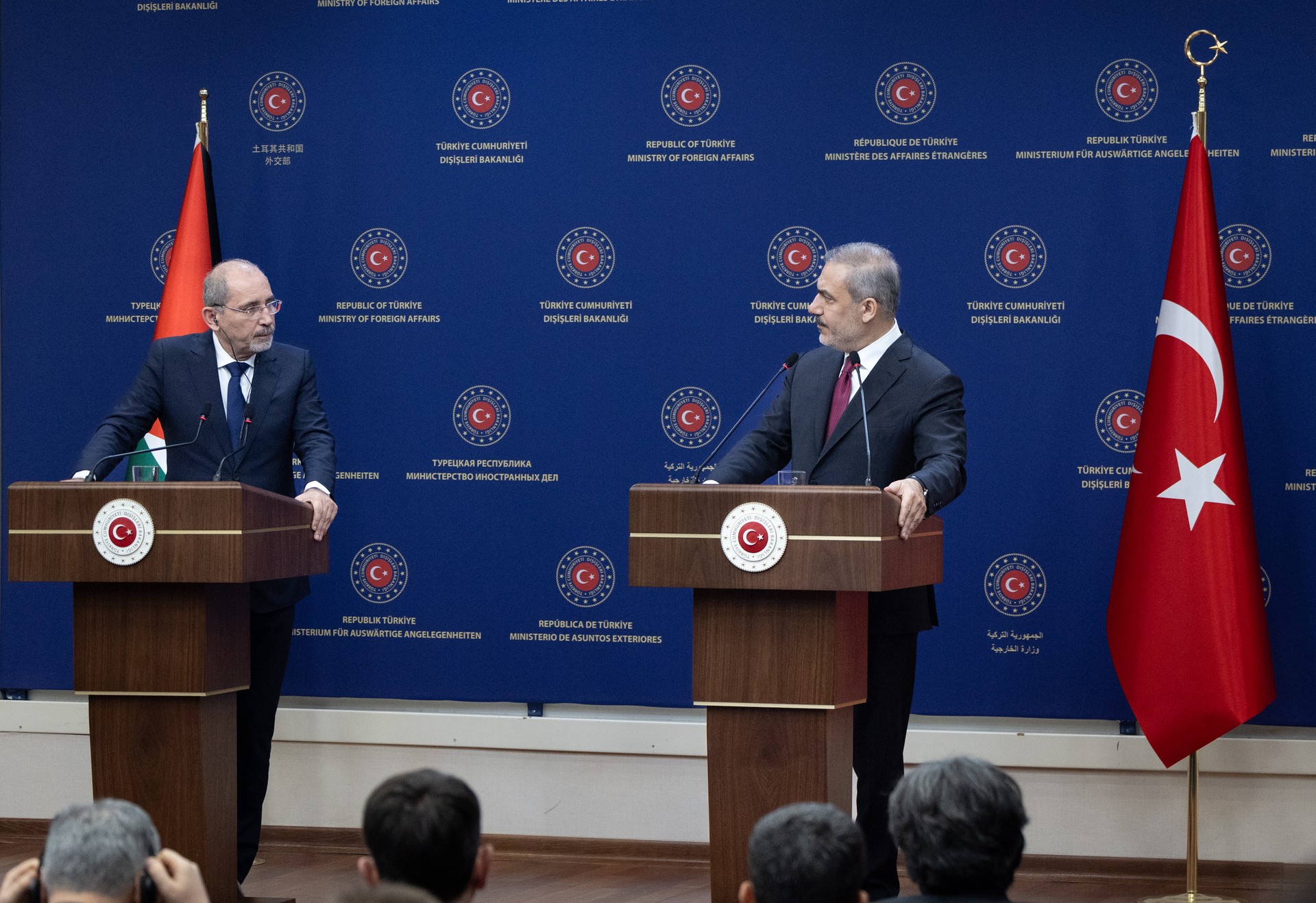 FM Fidan, Jordanian counterpart Safadi discuss Syria, terrorism and refugee crisis