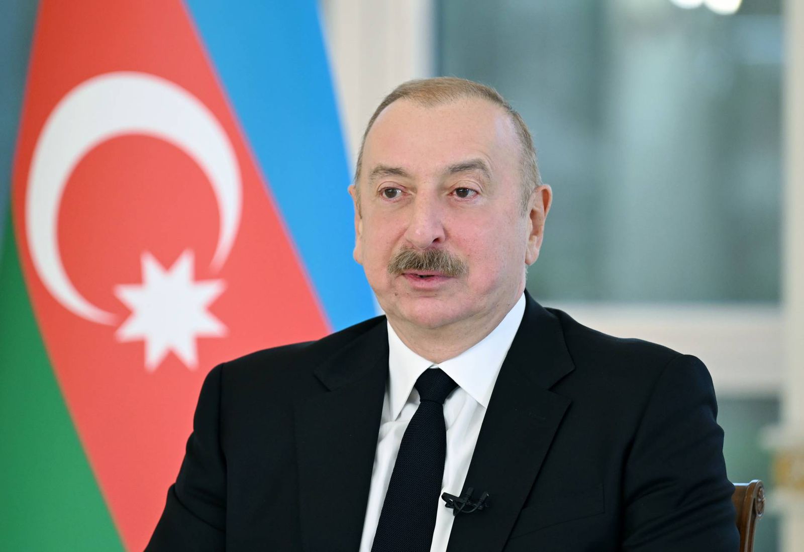 Azerbaijan's President Aliyev discusses Palestine, Syria and regional security