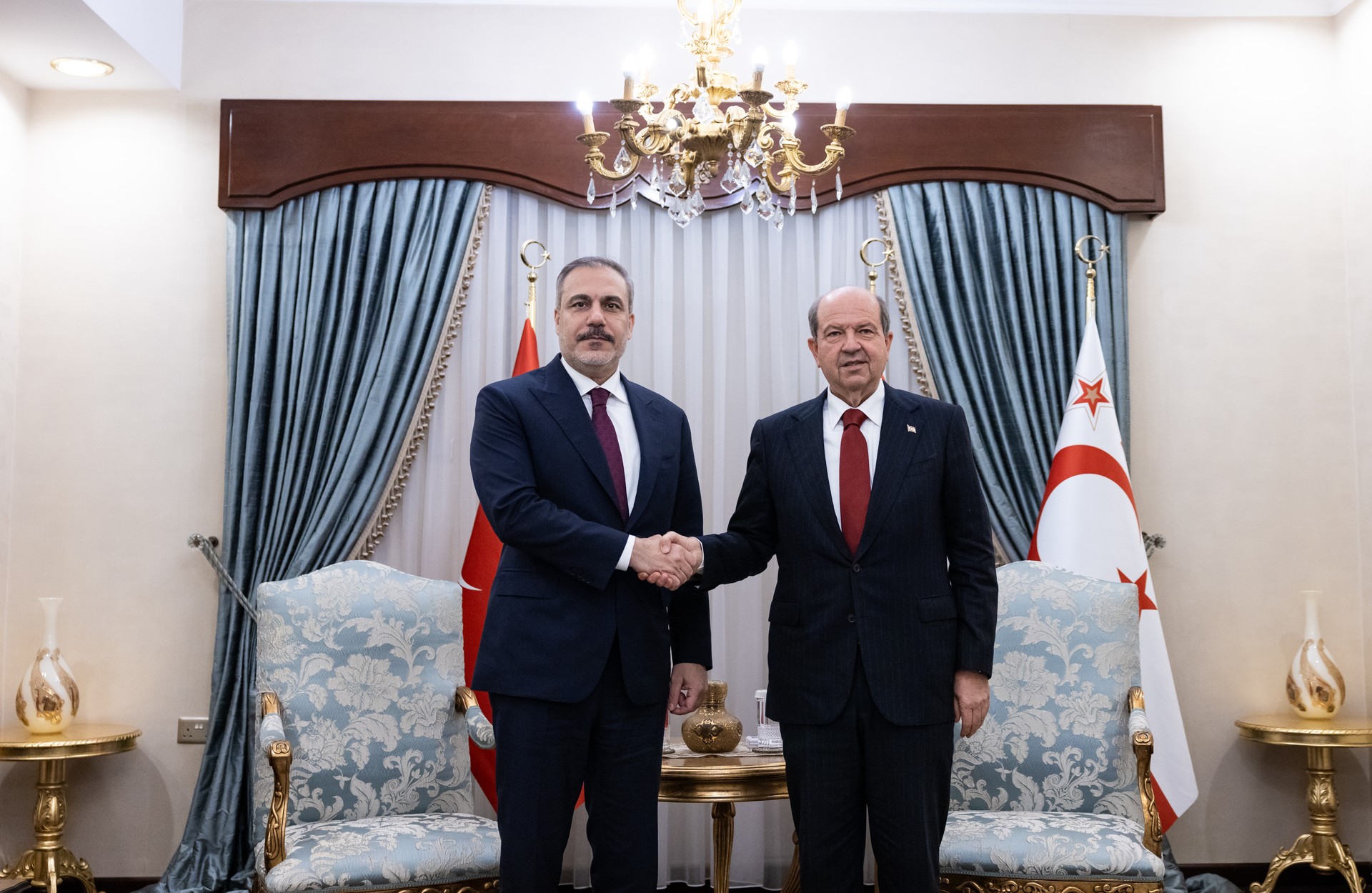 Turkish Cypriot leader praises Türkiye's diplomatic leadership