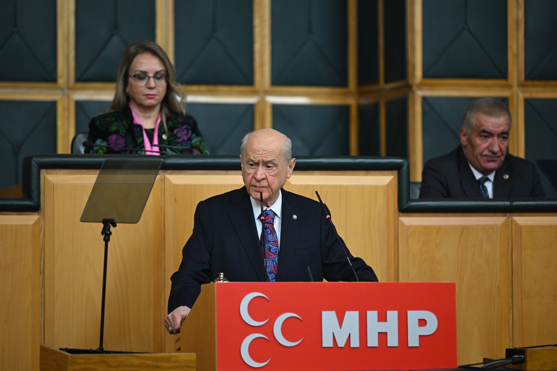 Nationalist leader calls for unconditional disarmament of PKK, affiliated groups