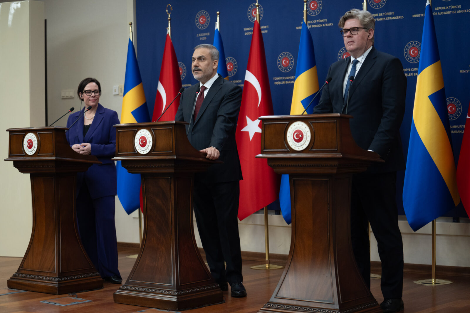 Sweden vows not to support PKK/YPG, FETO terror groups