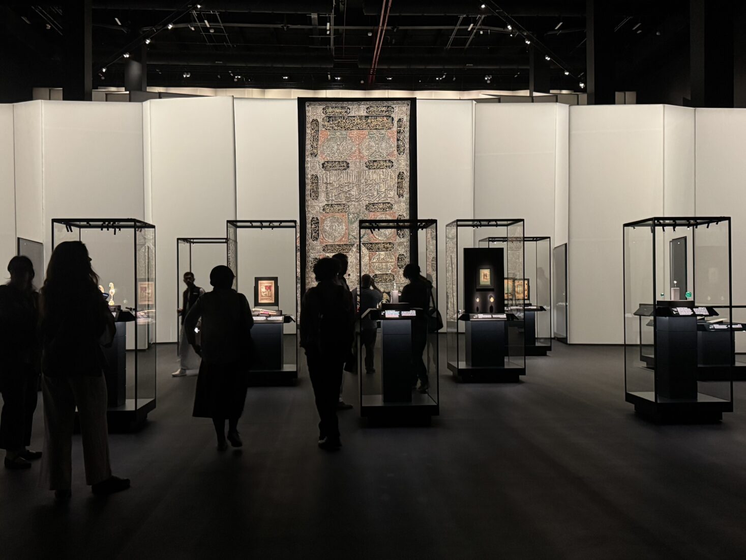 A view of the second edition of the Biennial of Islamic Arts organized by the Diriyah Biennial Foundation established to support art and culture King Abdulaziz International Airport in Saudi Arabia on Jan. 24, 2025. (AA Photo)