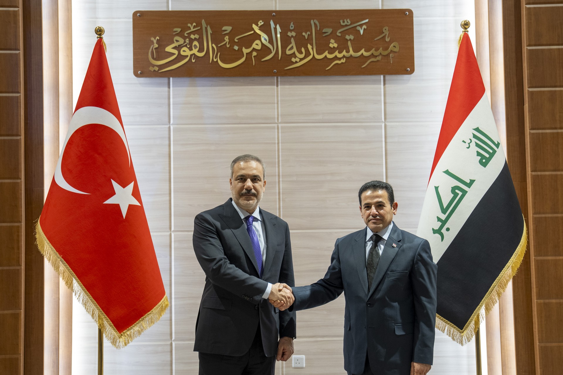 Foreign Minister Fidan holds talks with Iraqi officials in Baghdad
