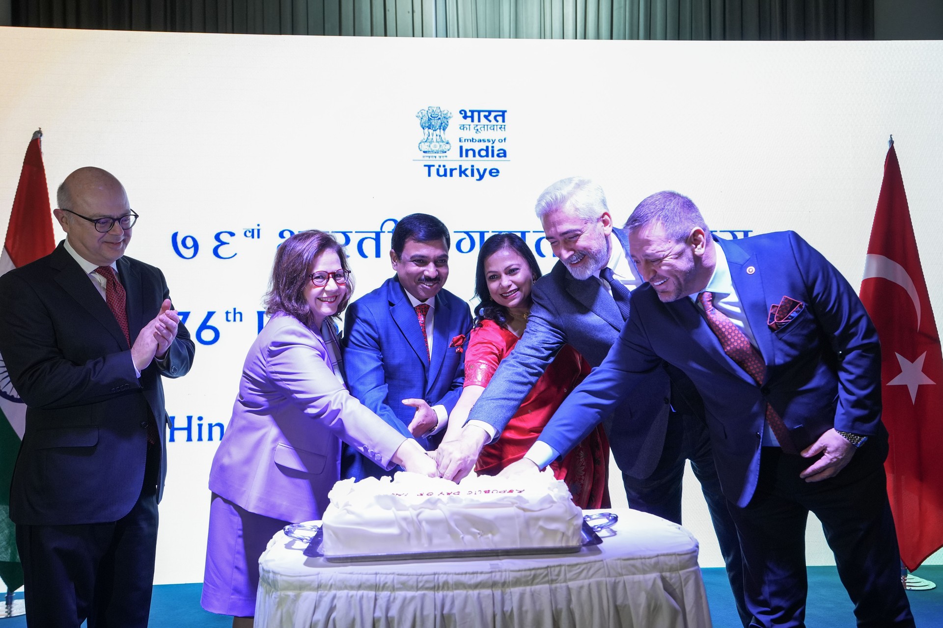 India marks 76th Republic Day with celebration in Türkiye’s Ankara