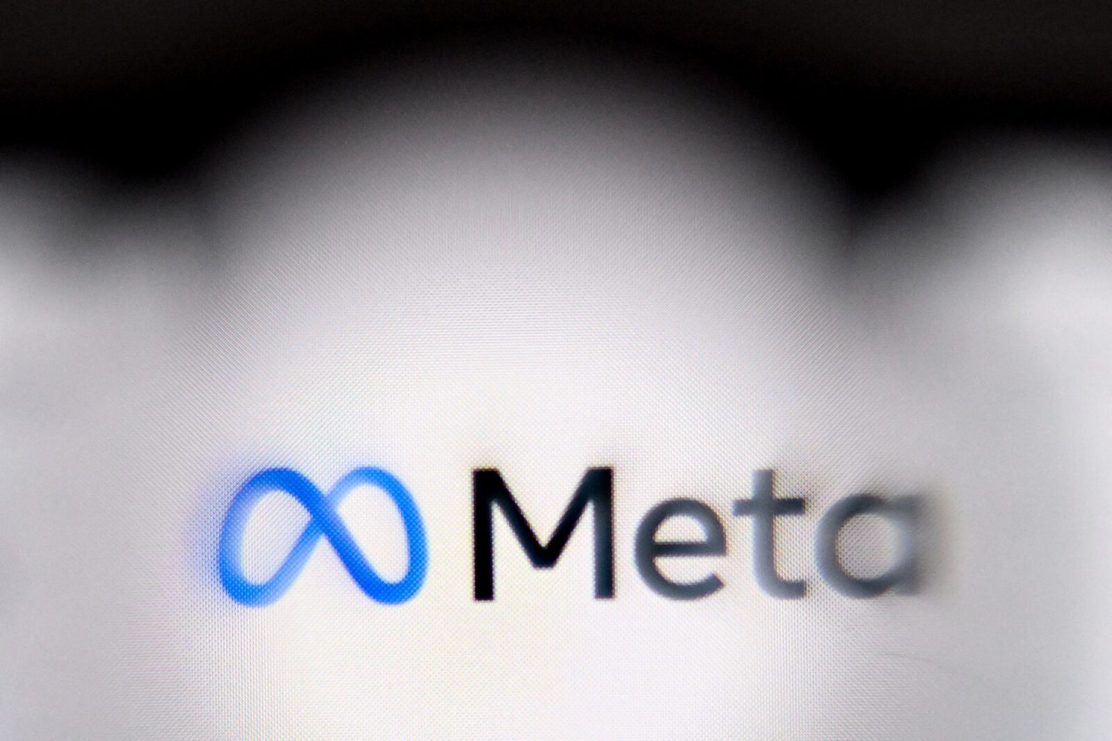 This photo illustration shows the media giant Meta's logo displayed on a smartphone, created in Frankfurt am Main, western Germany, on Jan. 8, 2025. (AFP Photo)
