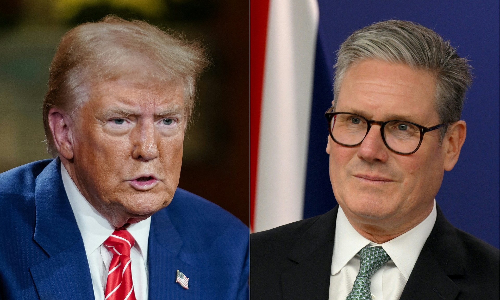 Trump, Starmer discuss Middle East security and UK-US ties