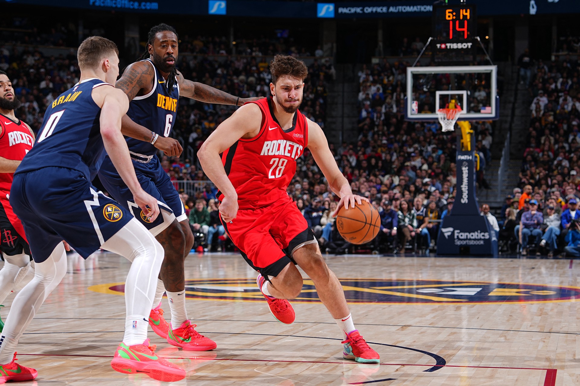Alperen Sengun narrowly missing triple-double in Rockets' win over Nuggets