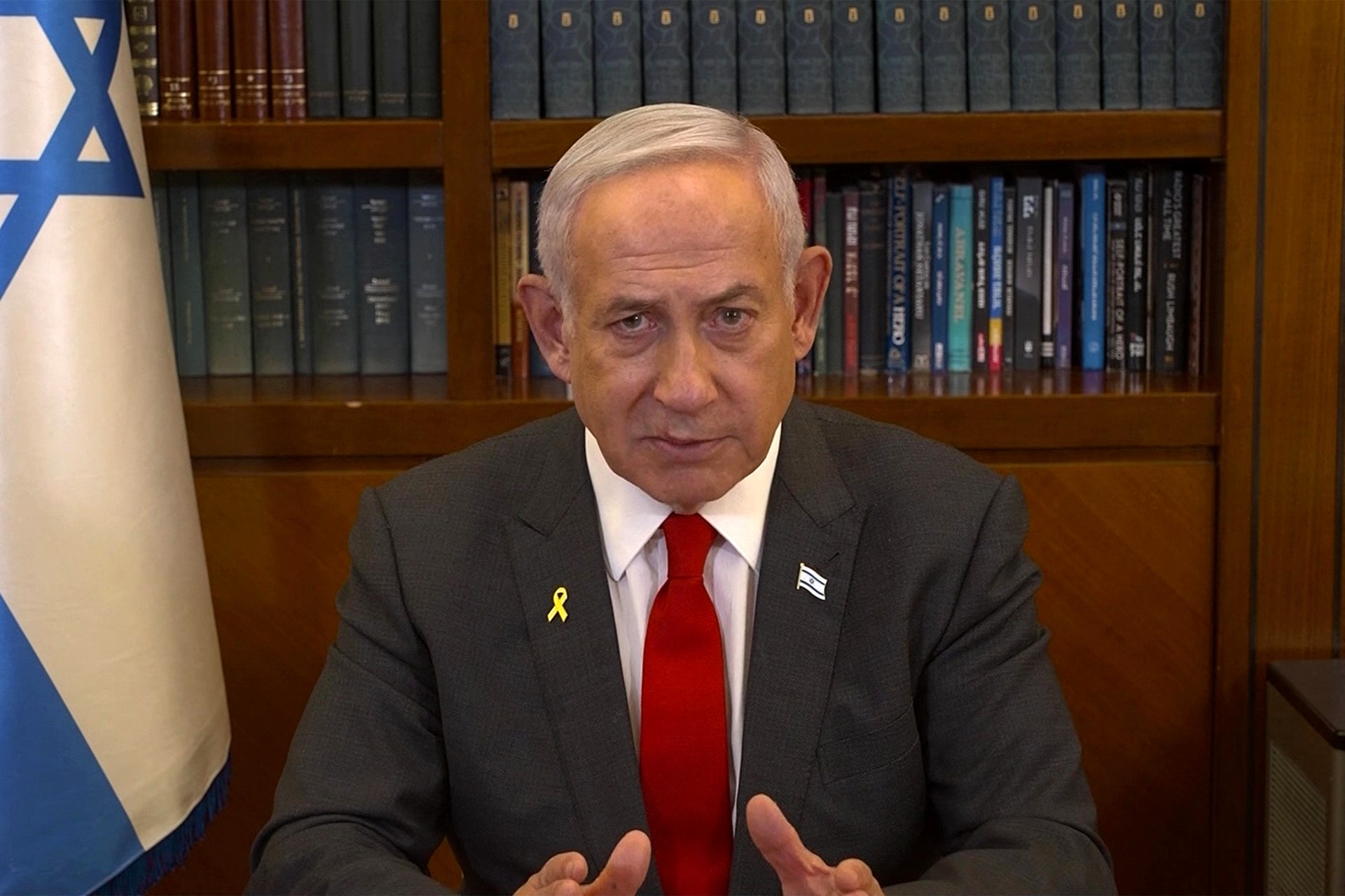 Netanyahu vows continued military pressure on Hamas during Gaza visit