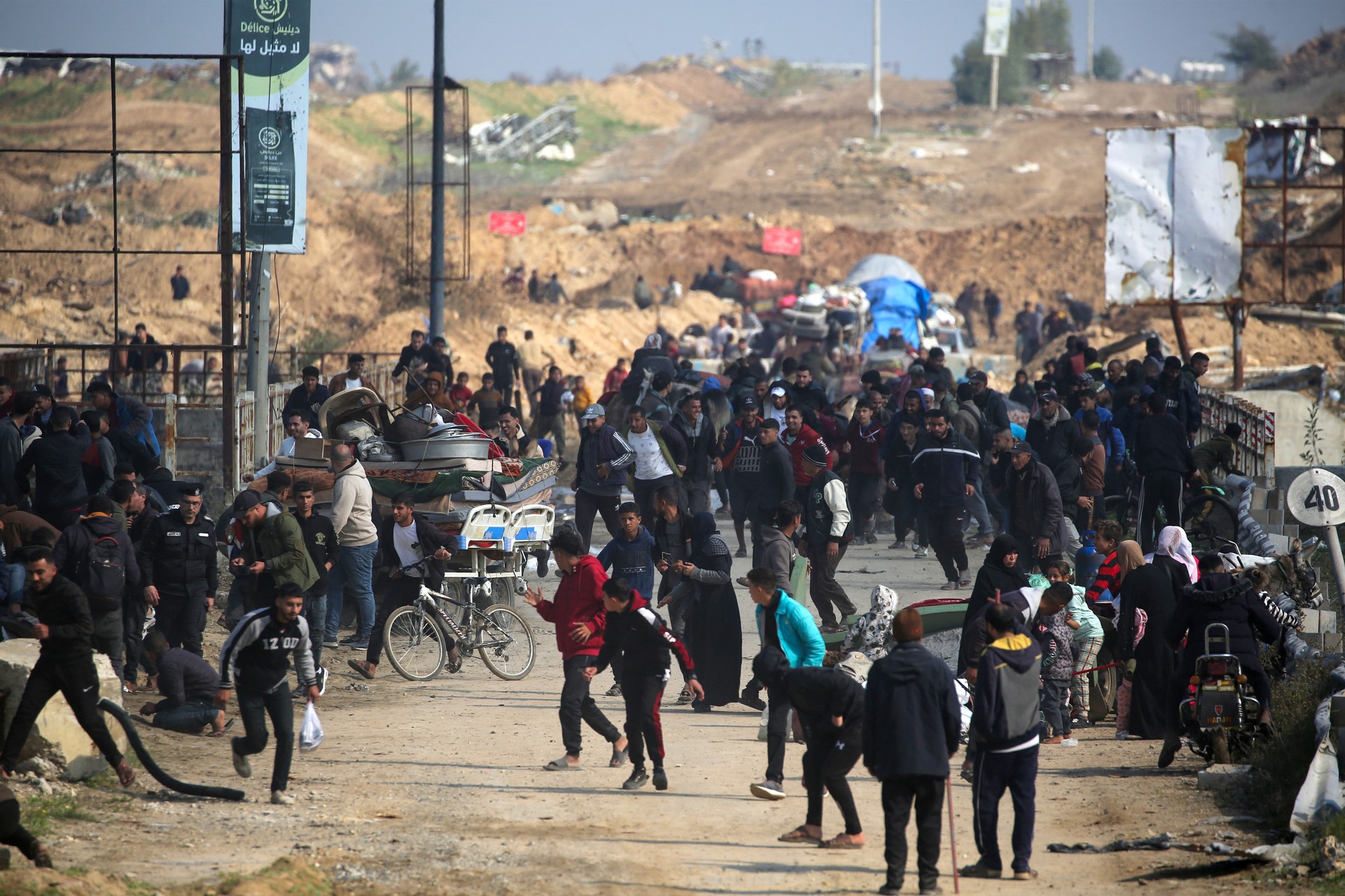 Trump claims Palestinians would 'love' to leave Gaza, Hamas slams remarks