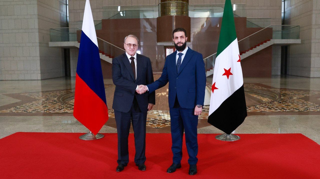 Russian delegation meets new Syrian leader in first visit since Assad's fall