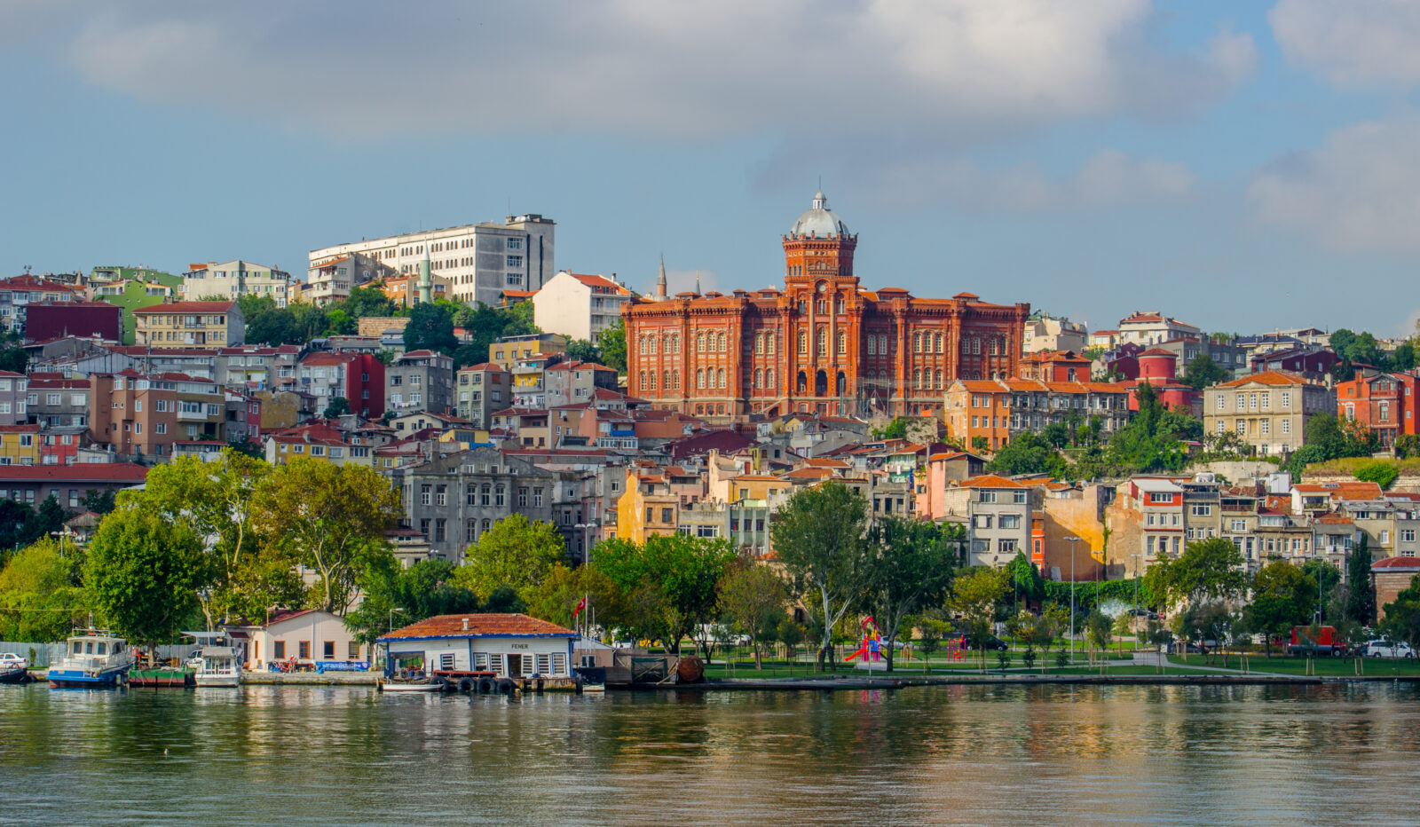 The beautiful building of Phanar Greek Orthodox College, the oldest surviving and most prestigious Greek Orthodox school in Istanbul, Türkiye, Aug. 22, 2014. (Adobe Stock Photo)