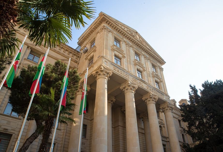 Azerbaijan’s Foreign Ministry building. (Courtesy to azernews) 