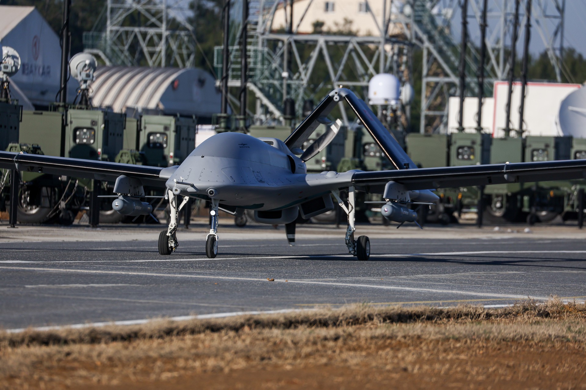 Türkiye's Bayraktar TB3 drone hits target 50km away in successful test-firing Image