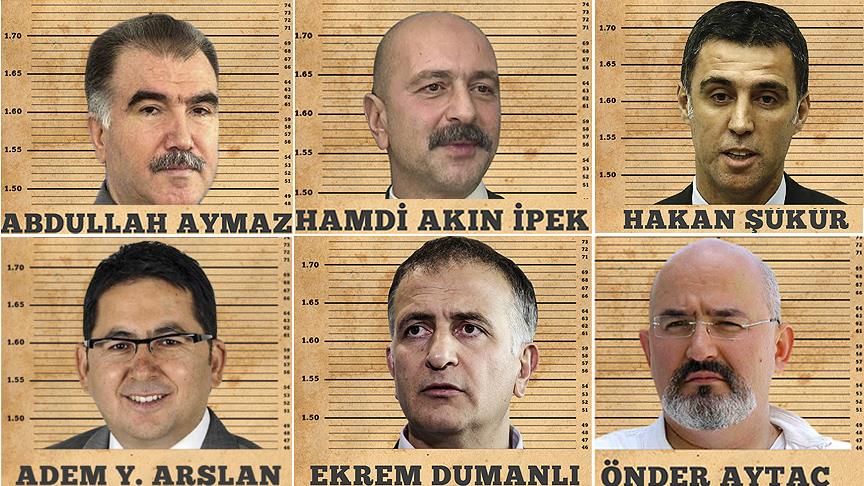 Abdullah Aymaz and other FETO fugitives (AA Photo)