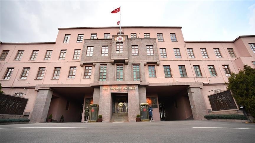 Ministry of National Defense HQ in Ankara, Türkiye. (AA Photo) 